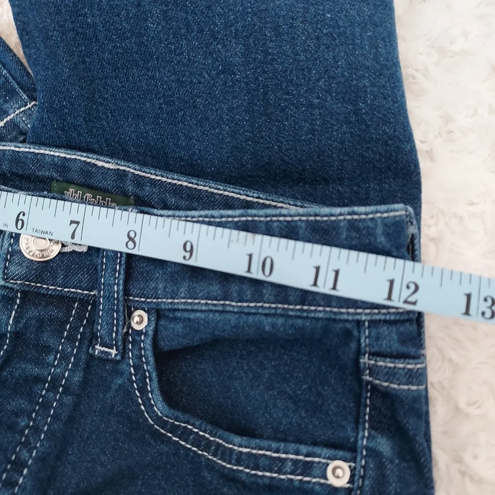 Wild Fable Super high rise straight blue jeans size 00 Mom Jeans Western 80's